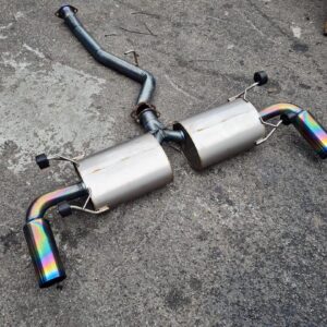 Catback exhaust for rx8